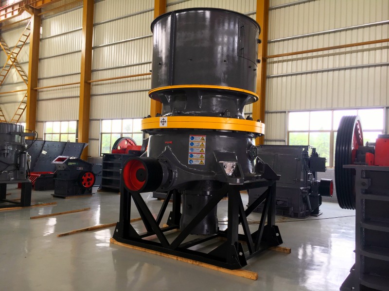 單缸液壓圓錐破碎機(jī)出料速度慢的原因及解決方法