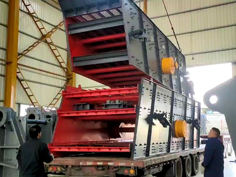 圓振動篩發(fā)貨